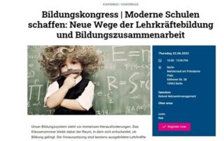 Bildungskongress – Moderne Schulen schaffen!