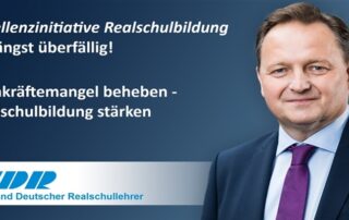 Fachkräftemangel beheben - Realschulbildung stärken
