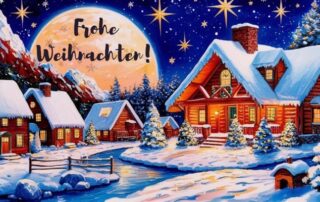 Frohe Weihnachten und ein gesundes, glückliches neues Jahr!